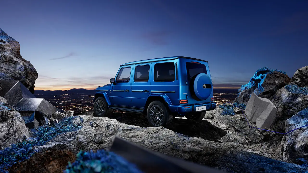 Mercedes G580 2025 SUV India front view