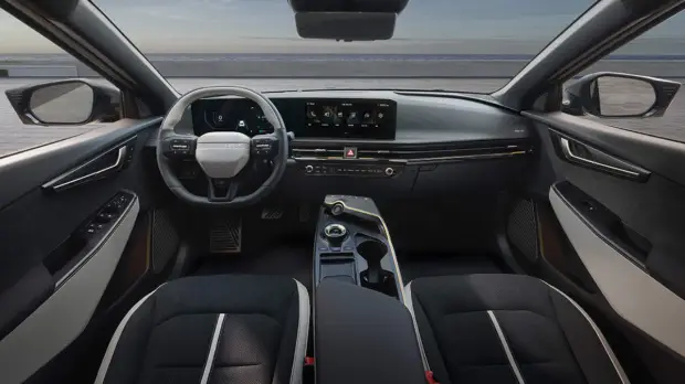 Kia EV6 2025 interior India